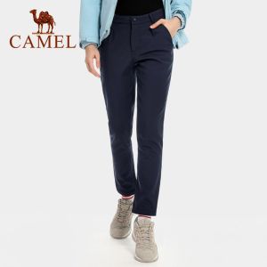 Cameljeans Quần tấn công ngoài trời Quần Ấm Áp Chống gió mùa đông Và Không Thấm Nước quần vải mềm Cho Phụ Nữ Cộng Với Nhung đơn giản đi bộ đường dài Quần