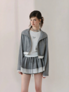 AIVEI | Casual Salty Relax Feeling Spring Hooded Jacket