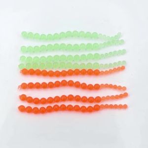 Mồi Câu Trứng Cá Hồi Phát Sáng Mềm Mại Chân Thực Bimoo Với Móc Ba Ngạnh 10/20 Dây 3.5mm/5.5mm Dành Cho Câu Cá Hồi Thép Cá Vược.