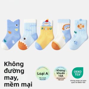 Vớ MESH Thoáng Khí Dành Cho Bé Trai Mùa Hè