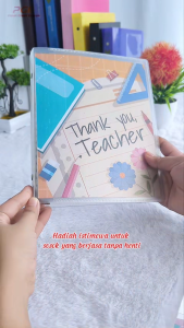 Binder A5 Seri Guru Map Binder Souvenir Teacher Stationery Guru Hadiah Gift Teacher Day Buku Catatan Jurnal Harian