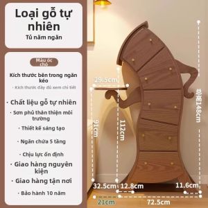 DONGMU | Tủ Đựng Hàng Sang Trọng 5 Ngăn