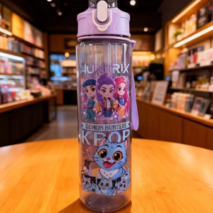 Hasbro | Gradient Water Bottles 750ml High-capacity Drinking Straw Cup Portable Girl Outdoor Bottles Office School