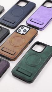 Bao Da Từ Tính Cho iPhone 16/15/14/13/12 Pro Max Plus Tương Thích Với Sạc Không Dây Magsafe Vỏ Điện Thoại Chống Trầy Xước Chống Bụi