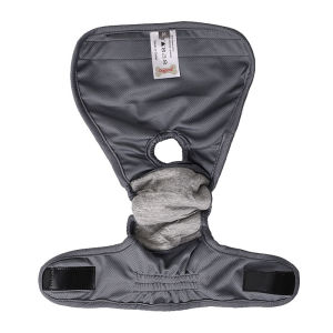 DogLemi Adjustable Female Dog Diaper Washable Reusable Pet Physiological Shorts Highly Absorbent Breathable Underwear For Heat Period Incontinence