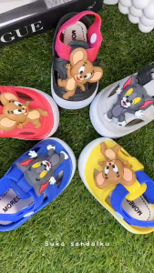 Sepatu Sandal Anak Laki-Laki TOM JERRY Sandal Anak Bayi Karet/ 18-23
