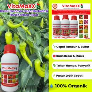 Pupuk Organik Cair VitamaXX Kemasan 250 Ml