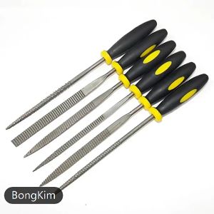 6in1 KIKIR TANGAN MINI METAL FILING RASP MEEDLE FILE WOOD TOOLS SET
