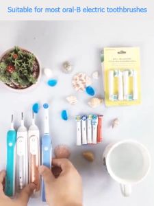 16 Pieces For Braun Toothbrush Head For oral b Brush heads Replacement 3D Excel Electric D34 Brush Heads Refill D34 /7000 /650