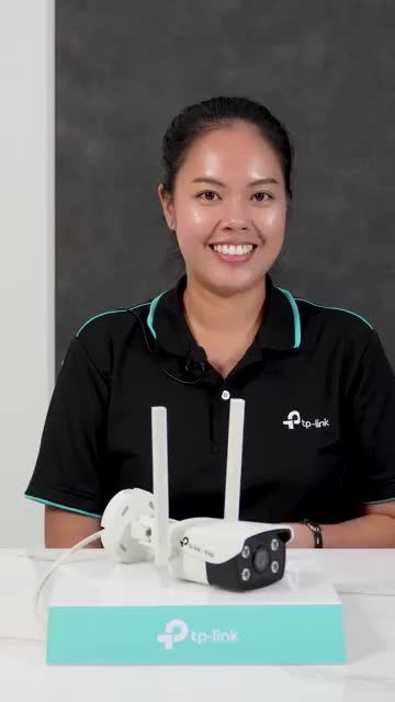 VIGI C340-W(4MM) กล้องวงจรปิด VIGI 4MP Outdoor Full-Color Wi-Fi Bullet Network Camera By Vnix Group