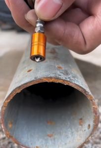 1 Pak Mata Bor Obeng PH2 Obeng Angin Screwdriver kunci Gypsum Isi 10 Pcs BLACKFOOT degan magnet