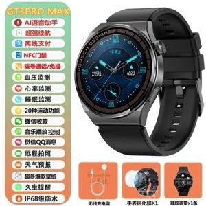 Huawei GT3 MAX Smart Sport Watch round Metal Band Luxury Style Heart Rate Blood Pressure Sleep Monitor Call Function