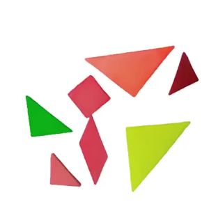 20 Pcs Mini Tangram Puzzles Game Kids Birthday Baby Shower Party Favors Keepsake Pinata Fillers Kindergarten Carnival Prizes