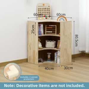 LIWAN | Childrens Corner Combination Large Capacity Storage Rack