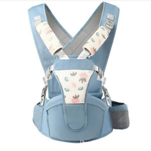 Baby Carrier with Hip Seat Cotton Newborn Baby Strap With Waist Stool Comfortable Breathable Safety Sling Carrier 0-36 M