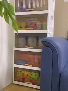 Kitchen Cabinet Drawer 4/5/6 Layers storage Pintu cabinet dapur foldable box transparent clothes Stackable Storage