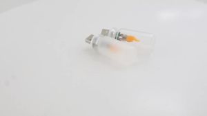 KEVANLY | USB LED Flame Type Night Light Frosted Clear Glass Flickering Dynamic Flame Light Flash Mood Lighting for Car Interior Home Lamp