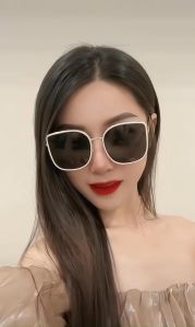 Mắt Kính Râm Nữ Chống Nắng Kính Mắt Thời Trang Mặt Vuông Thiết Kế Sang Trọng