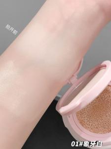 Gege Bear Natural Transparent Double Layer Air Cushion Powder Cake Matte Nude Long Lasting Makeup Student Affordable Chinese Goods
