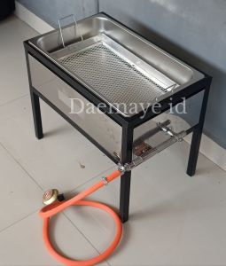 Wajan Penggorengan Gas/Wajan Penggorengan Donat Cakwe Gorengan/Fullset Tinggal Pakai