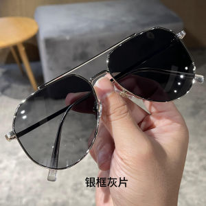 แว่นตากันแดดผู้ชาย2022แว่นตาโพลาไรซ์แบบคานคู่สำหรับนักบินใช้สำหรับขับรถแว่นกันแดดแนววินเทจยอดนิยมที่นิยมในโลกออนไลน์