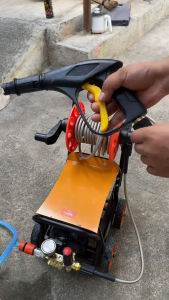 REAIM Adjustable High Pressure Washer 5200W Heavy Duty Portable Water Jet Cleaner for Car Patio | 220V Free Accessories 