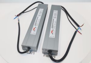 ไฟหม้อแปลงไฟฟ้ากระแสตรง110/170-264โวลต์ไดร์เวอร์ LED หรี่แสงได้ไฟฟ้ากระแสตรง12โวลต์/24โวลต์60วัตต์-300วัตต์ต้าหลี่แหล่งจ่ายไฟไฟสลัวสีเดียวกันน้ำ