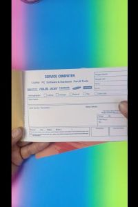 Nota Servis Komputer dan Penjualan | Siap Kirim | Grosir | Murah | 1 & 2 ply | Percetakan Narendra