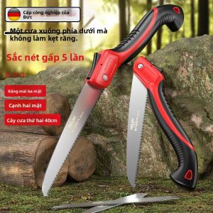 MONLEYTA | German Handheld Folding Saw Small Home Use Garden Woodworking Special Steel Hand Saw For Cutting Wood And Pruning Branches