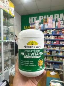 Viên uống Multi.vita.min & chất chống Oxy hoá Úc 200v