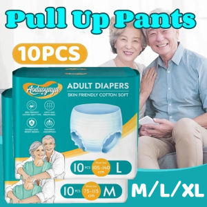 Aoduoyaya Adult Diaper Disposable Strong Absorption Sanitary Pant for Adults Care Pull Up Pants
