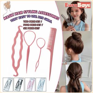 Magic Hair Styling Accessories: DIY Hair Braiding & Styling Tool Set