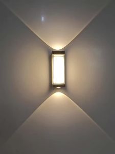 LED Minimalist Wall Light Indoor Upper and Lower Wall Lights Living Room Background Bedside Lighting Corridor Decorative Lights