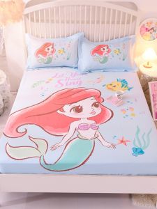 Vỏ Chăn Đơn Trẻ Em Bằng Cotton Nguyên Chất Chống Bụi Trượt Bảo Vệ Vỏ Chăn Nệm Tatami Họa Tiết Hoạt Hình Chất Lượng Cao