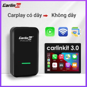 Carlinkit 3.0 U2W Plus – Adapter Apple Carplay có dây sang không dây