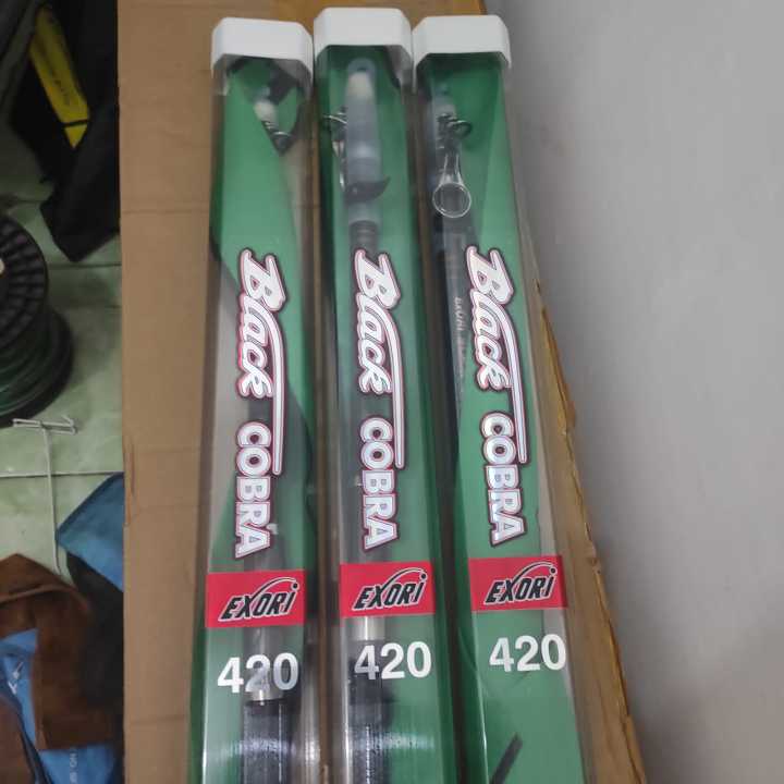 joran exory black cobra panjang 420 cm | Lazada Indonesia