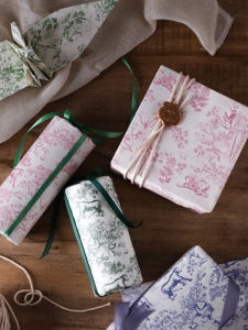 Retro Forest Print Large Size Gift Wrapping Paper Wedding Picture Frame Gift Box Book Cover Case High End Packaging Material