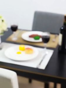 4 PIECE PVC Quick Drying Placemat Insulation Mat Coasters Kitchen Dining Table Place Mat