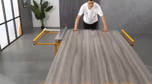KKOLE WJ80 Dust-Free Parent-Child Sliding Panel Saw Precision Woodworking Saw Table for Home Renovation