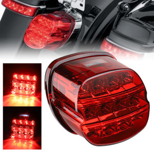 Motorcycle LED Brake Tail Light for FLSTF Night Train Touring Softail Sportster Road King Electra Road Glide