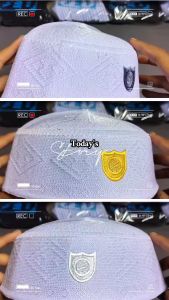 Peci Songkok Kopiah Putih Malaysia Abdul Hamid Motif Wajik Pria Dewasa Anak Laki Laki