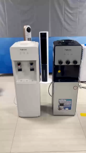 Cây nước nóng lạnh nhập khẩu Fujihome WD676C tiết kiệm điện máy nước uống nóng lạnh sâu 2 vòi tự ngắt chính hãng