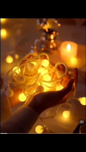 Dây Đèn Led Bi Đục Trang Trí NOEL 30m 150 Bóng sáng Vàng Nắng và Đủ Màu Cuộn Dây Đèn Quấn Cây Thông