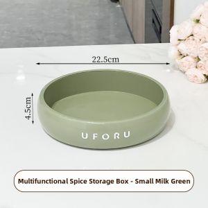 XIAOHUANGLU | Rotating Storage Spices Organizer