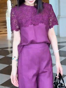 QINGNAER | Elegant and Simple Plus Size Womens Clothing
