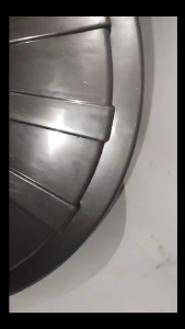 45 Liters Black Plastic Garbage Trash Can With Flat Cover/Recycle Bin/Garbage Can/Dust Bin/Basurahan
