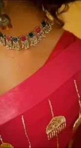 [Pre Order]Georgette Saree (Normal / Ready To Wear Saree) ~ Delivery Lead Time : 10 days