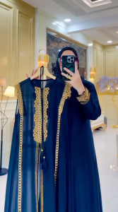 ZIFA FASHION // COD // SAKIRA DRESS ABAYA JERSI ROMPI 2 IN 1