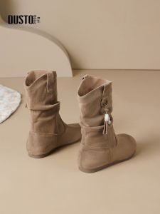 DUSTO | Giày Bốt Retro Birkenstock Western Cowgirl