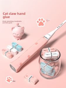 Professional Badminton Racket Cat Claw Grip Tape Anti-Slip Sweat Absorbent Handle Wrap Tennis Fishing Rod Bandage Sports Fitness